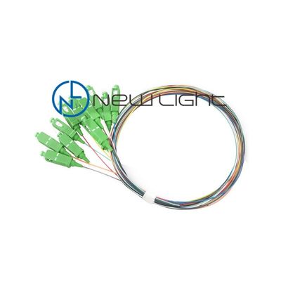 Bundle Fan Out OM3 LC / UPC Loose Tube Fiber Optic Cable
