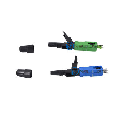 0.3dB Pre Stubbed 2.0mm FTTH Cable Fiber Quick Connector