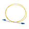 Simplex 9 / 125um SM 1310 ความยาวคลื่น LC LC สายแพทช์ไฟเบอร์ LSZH 3.0 Patch Cable