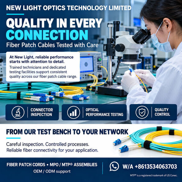 NEW LIGHT OPTICS TECHNOLOGY LIMITED สายการผลิตของผู้ผลิต