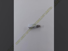 SC Bare Optical Fiber Adapter UPC Single Mode ประเภทวัสดุโลหะ สี่เหลี่ยม