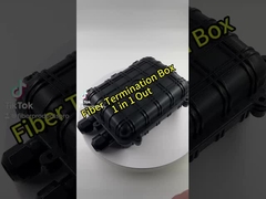 1 X 8 Core Optical Termination Box, สีขาว สายเคเบิล Termination Box สําหรับ LAN