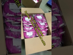 วัสดุ PVC สายพับไฟเบอร์ออปติก ความยาว 10 เมตร LC DX MM 2.0 กว้าง สําหรับ CATV