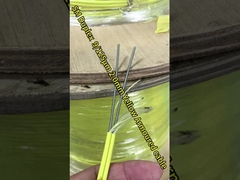 CATV 3M ไฟเบอร์ออปติก จัมเปอร์เคเบิล Single Mode Duplex 2.0mm SC LC ไฟเบอร์ปาทช์คอร์ด