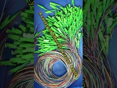 หนาแน่น 12 โคเรส หลอดหลุด Sc ไฟเบอร์ Pigtail 0.9 มม.