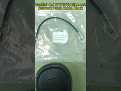 สายพับพับ Ethernet ความเร็ว UL ได้รับการรับรอง Cat6a ทองแดงเปล่า 24AWG*2*4P 7/0.20mm 100% ทดสอบ