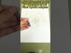 สีน้ําเงิน Simplex LC Single Mode Attenuator, 4db Attenuator สําหรับสาย CATV ไฟเบอร์ออปติก