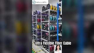 สายแพทช์ไฟเบอร์ G657B3 ที่ยืดหยุ่นเป็นพิเศษสำหรับพื้นที่แคบ