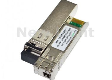 ช่องรับสัญญาณไฟเบอร์ออปติกเดี่ยว Fibre Channel 10G / เครื่องรับสัญญาณ SFP LC สำหรับ Gigabit Ethernet