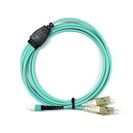 8/12/24 Core MPO MTP Cable เชื่อมต่อสายเคเบิลไฟเบอร์ Mtp Cassette รับประกัน 3 ปี
