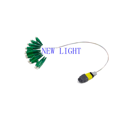 ซื้อ OM3 PVC MPO MPO สายแพทช์ 12 Core 3.0mm การสูญเสียการแทรกต่ำสำหรับศูนย์ข้อมูล online manufacture