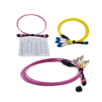 ซื้อ การสูญเสียการแทรกต่ำ 3.0 มม. MPO ถึง LC Cassette 12 24 ไฟเบอร์ MPO MTP Cassette online manufacture