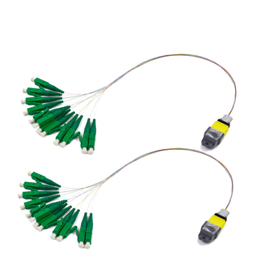 ซื้อ Multimode MPO - สายแพทช์ไฟเบอร์ออปติก 8LC การสูญเสียการแทรกต่ำ 3.0mm 50/125 online manufacture