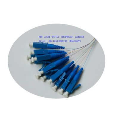 ซื้อ LSZH OFNP OFNR MTP เป็น LC สายเคเบิลฝ่าวงล้อม 12 คอร์ OS2 OM3 ตัวเมีย online manufacture