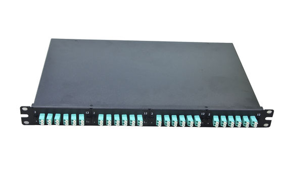 ซื้อ 24/48 พอร์ต ตู้ Rack ไฟเบอร์ออปติกแบบโลหะ พร้อมหัวต่อ SC/LC/FC สำหรับการกระจายไฟเบอร์ในศูนย์ข้อมูล online manufacture
