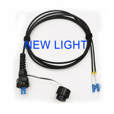 ซื้อ ODVA MPO/APC G652D สายไฟฟ้าไฟเบอร์ออปติก แพทช์ กันน้ํา สําหรับ FTTA CPRI RRU LTE online manufacture