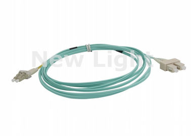 ซื้อ Multimode Duplex ไฟเบอร์ออปติกเคเบิ้ล, ความยาวสายไฟ LC LC SC Cable 3 สาย online manufacture