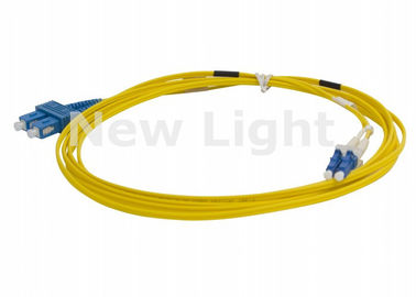 ซื้อ สายแพทช์ไฟเบอร์ออฟติคัลแบบหลายรุ่น 9/125 Duplex LC SC พร้อมการเปลี่ยนเปลี่ยนได้เป็นอย่างดี online manufacture