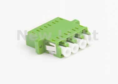 ซื้อ LC APC 4 พอร์ทไฟเบอร์ออปติก Coupler / LC ถึง LC ไฟเบอร์ Adapter พร้อมหน้าแปลนมาตรฐาน online manufacture