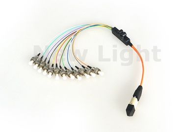 ซื้อ โหมด Single Single Mode 12 Core MPO MTP สำหรับเครือข่ายพื้นที่เก็บข้อมูล / Data Center online manufacture