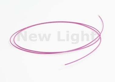 ซื้อ สายไฟเบอร์ออปติกแบบม่วงสี Simplex พร้อมไฟเบอร์ป้องกัน online manufacture