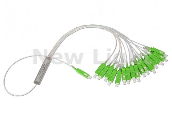 ซื้อ ตัวแยกไฟเบอร์ออปติก ABS สีดำ 1x16 พร้อมสายนำเข้า 3.0 มม. สำหรับใช้งาน FTTX และ FTTH online manufacture