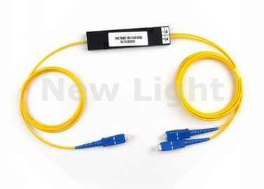 ซื้อ ตัวแยกสายไฟเบอร์ออปติค, โหมดเดียว SC UPC MINI PLC 1x2 PLC Splitter online manufacture