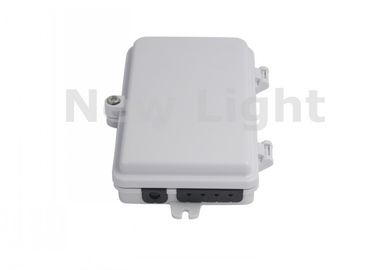 ซื้อ PC + ABS กล่องต่อสายไฟเบอร์ออปติกที่ทนต่อสภาพอากาศ UV online manufacture
