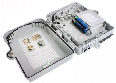 ซื้อ กล่องเชื่อมต่อกันน้ำ / กันฝุ่น FTTH 16 ช่องเสียบสายไฟเบอร์ออปติกหลัก OEM พร้อมใช้งาน online manufacture