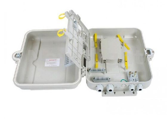 ซื้อ 48 Port FTTH Termination Box ด้วยวัสดุผสม PC และ IP55 การป้องกันสําหรับเครือข่ายไฟเบอร์ออปติก online manufacture