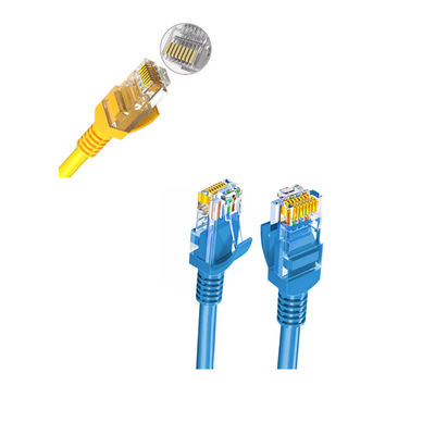 ซื้อ สายพับและสายเครือข่ายที่เคลือบทองเหลือง ปรางสองครั้ง UL Certified Cat6 online manufacture