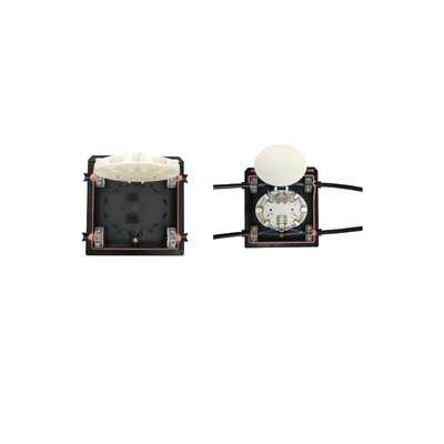 ซื้อ กันน้ํา IP68 ปิดสปายซ์ไฟเบอร์ออปติกแนวราบด้วยล็อคแพนล์ 24 Core Capacity Inline Design online manufacture