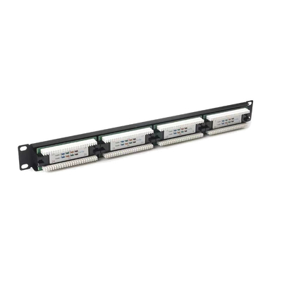 ซื้อ 24 Port Cat5e-Cat7 Rack แพนลท์พาสต์ Ethernet ที่ติดตั้งได้พร้อมกับการจัดการสายเคเบิล online manufacture