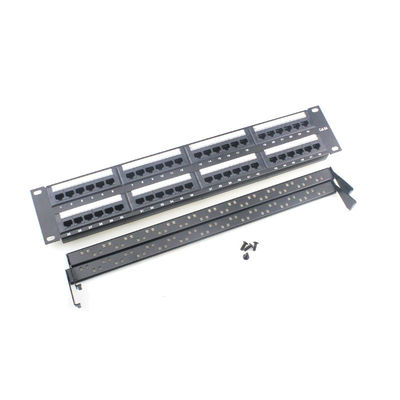 ซื้อ พานีลปาทช์ RJ45 ที่ปิดก่อน พร้อม 110/Krone IDC Termination และการป้องกันที่ปลอดภัยสําหรับการเชื่อมต่อเครือข่ายที่น่าเชื่อถือ online manufacture