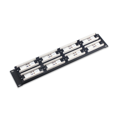 ซื้อ พานีล Ethernet Patch Panel RoHS Certified Shielded Rack พานีลที่ติดตั้งได้ด้วยการจัดการสายเคเบิล online manufacture