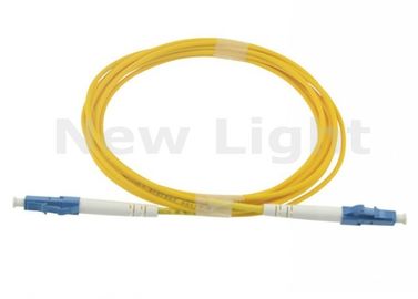 ซื้อ สายไฟเบอร์ออปติกจัมเปอร์ 3M LC UPC สายเดี่ยวจัมเปอร์ Simplex 3.0mm สำหรับ LAN online manufacture