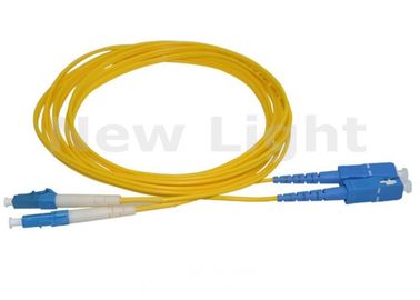 ซื้อ สาย CATV 3M ไฟเบอร์ออปติกจัมเปอร์แบบ Single Mode Duplex 2.0mm SC LC สายไฟเบอร์ออปติก online manufacture