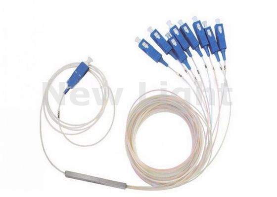 ซื้อ SC UPC 1x8 PLC ไฟเบอร์ออปติกสปลิตเตอร์ ชนิดท่อเหล็ก สำหรับ FTTH พร้อมโหมดเดี่ยวและการสูญเสียการแทรกต่ำ online manufacture