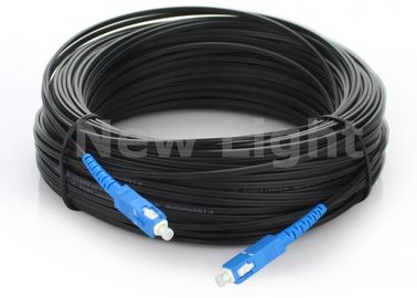 ซื้อ 100M SC Simplex สายไฟเบอร์ออปติกจัมเปอร์ Singlemode Simplex G657A สำหรับ Outdoor online manufacture