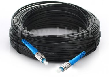 ซื้อ สายไฟเบอร์ออฟติคัลแบบ Outdoor 200 มม. Singlemode Simplex G657A สายเคเบิลไฟเบอร์ออปติก FC FC online manufacture
