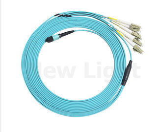 ซื้อ 12 core หญิง MPO ถึง LC Fan out ใยแก้วนำแสง MPO MTP Cable Patch Patch Coard online manufacture