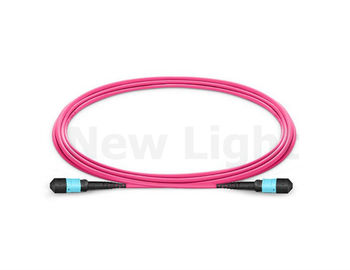 ซื้อ 5M 12 core MPO MTP Cable PVC / LSZH MPO - MPO สายแพทช์ใยแก้วนำแสง online manufacture