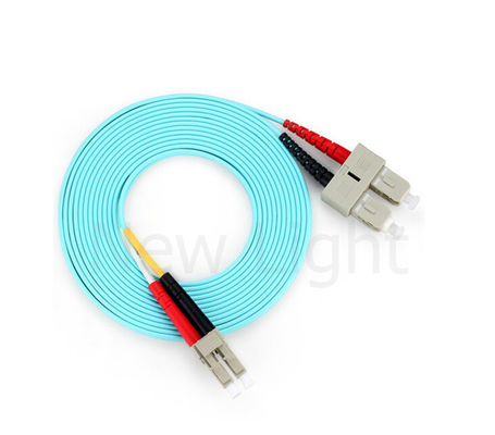 ซื้อ 3M OM3 Multi Mode Fiber Optic Patch Cord ด้วยวัสดุเคเบิล LSZH และเคเบิลปาทช์ SC SC กว้าง 3.0 มม online manufacture