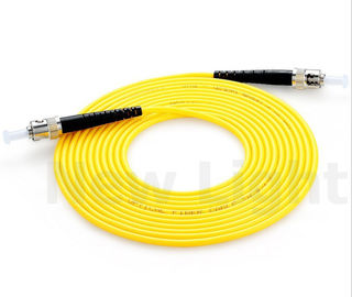 ซื้อ สายแพทช์ใยแก้วนำแสง ST - ST โหมดเดียว SX สายแพทช์ไฟเบอร์ PVC / LSZH 2.0 สีเหลือง online manufacture