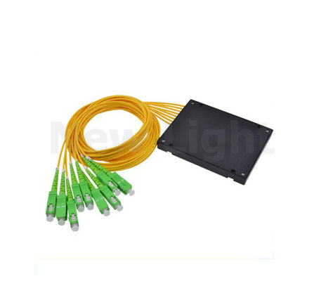 ซื้อ 1:2 / 4 / 6 / 8 / 16 / 32 SC APC Single Mode Fiber Optic Splitter PLC Splitter สําหรับเครือข่าย FTTH และ PON online manufacture