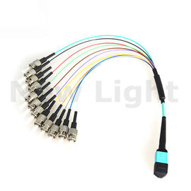 ซื้อ MPO / MTP - MPO / MTP สตรีสายไฟเบอร์ออปติคอลสายเดียวใยแก้วนำแสง online manufacture