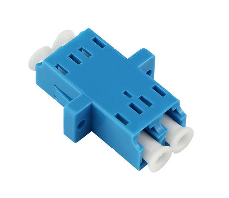 ซื้อ พลาสติกวัสดุ Single Mode LC Fiber Adapter กับการสูญเสียการใส่ที่ต่ําสําหรับการใช้งาน FTTH online manufacture