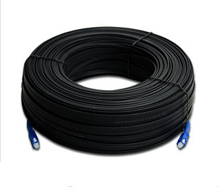 ซื้อ สายแพทช์ไฟเบอร์ออปติก FTTH กลางแจ้ง / สายเคเบิลวางสาย SC SC online manufacture