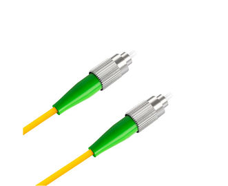 ซื้อ สายแพทช์ไฟเบอร์ออฟติคอลสีเหลืองของ FC APC สายเดี่ยว Simplex 3.0 สาย Simplex Core online manufacture