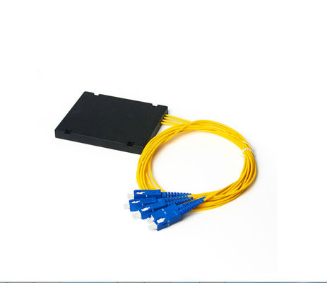 ซื้อ SC Connector PLC Fiber Optic Splitter Single Mode กับคลื่นทํางาน 1260-1650 สําหรับเครือข่ายออทติก online manufacture